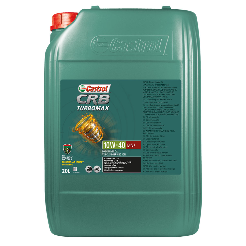 Castrol CRB Turbomax 10W-40 E4/E7 20 Ltr. Kaniste