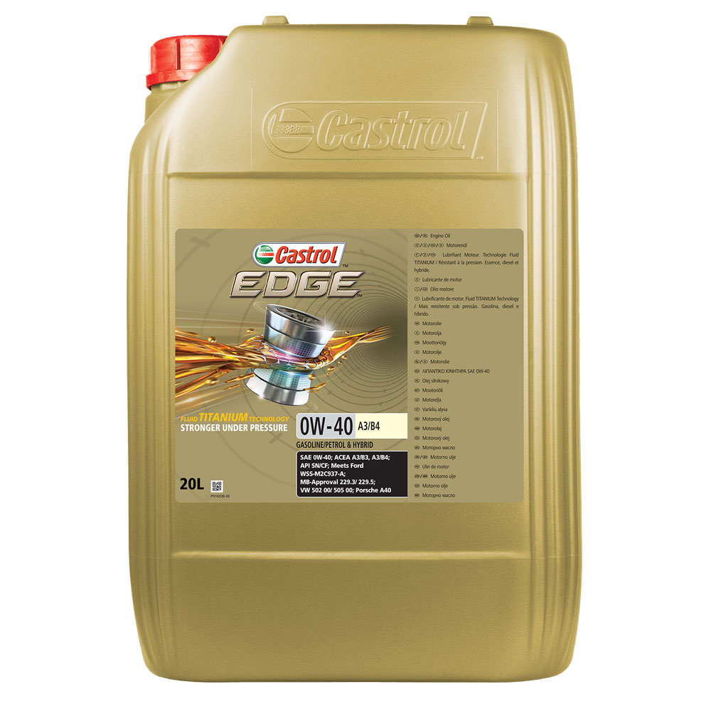 Castrol EDGE 0W-40 A3/B4 20 Ltr. Kaniste