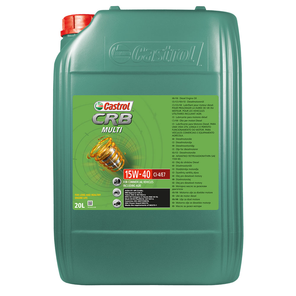 Castrol CRB Multi 15W-40 CI-4/E7 20 Ltr. Kaniste