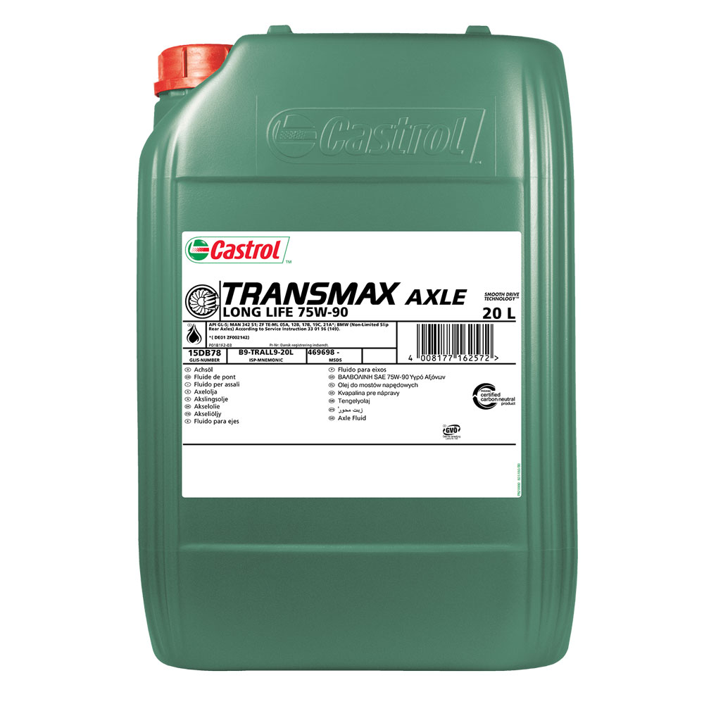 Castrol Transmax Axle Long Life 75W-90 20 Ltr. Kanister