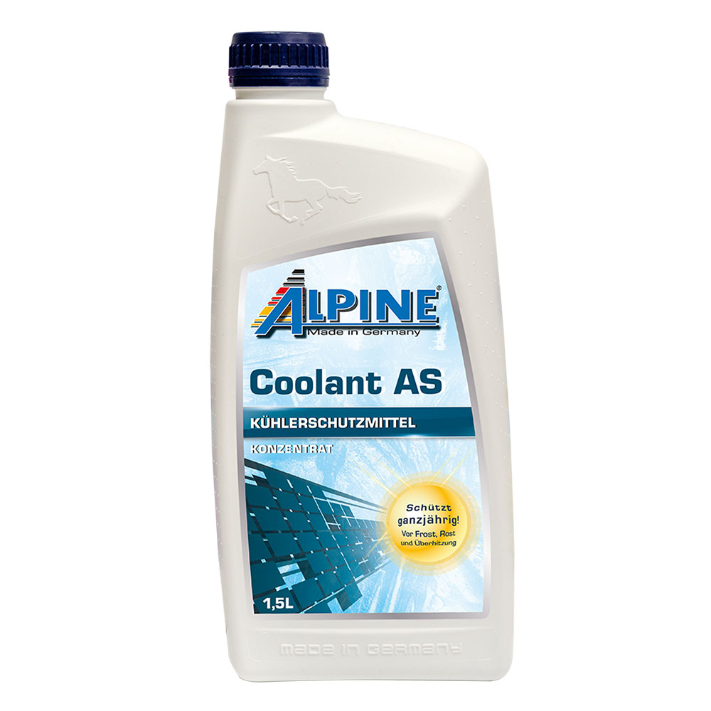 Alpine Kühlerfrostschutz Cool AS (blau/grün) 1,5 Ltr. Dose