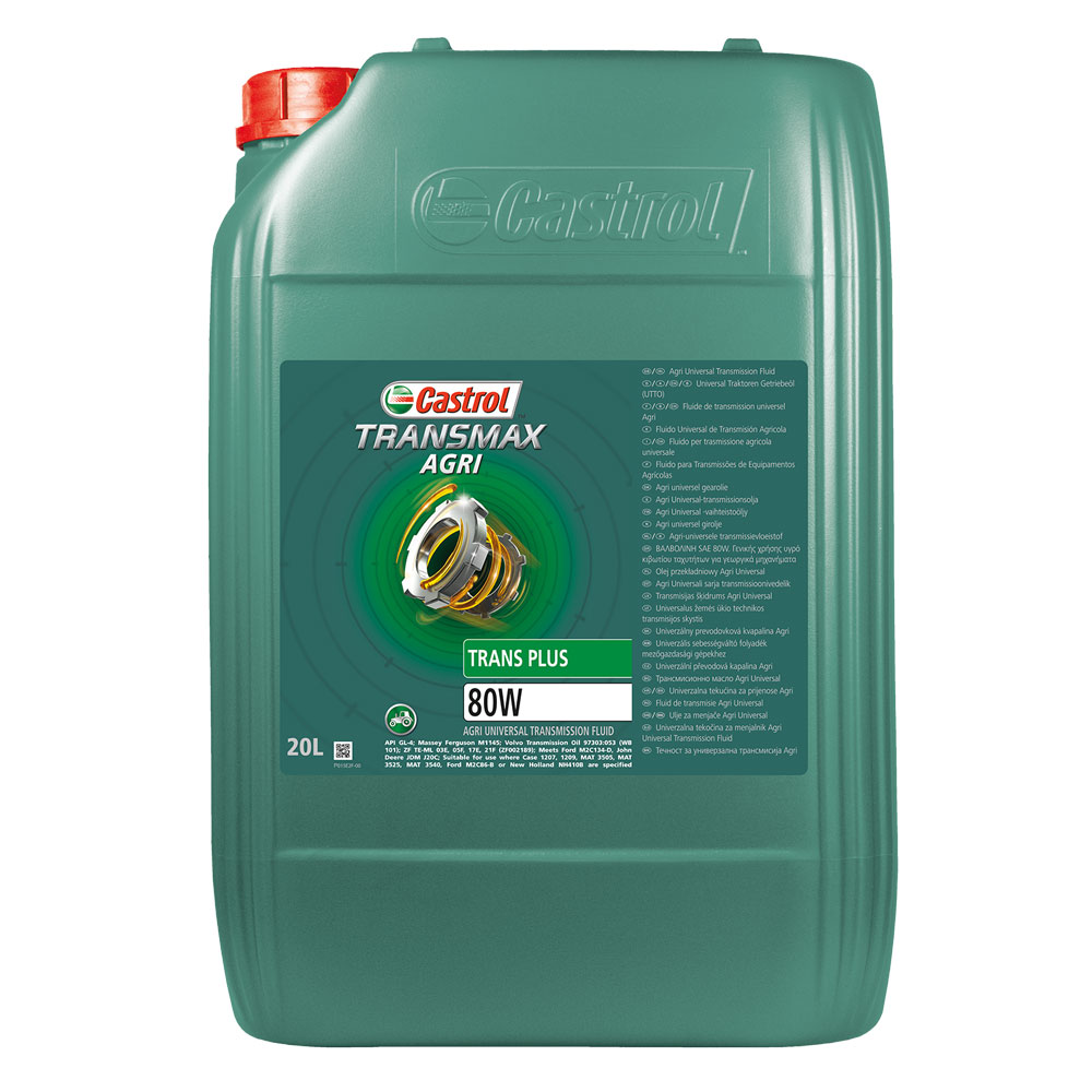 Castrol Transmax Agri Trans Plus 80W 20 Ltr. Kaniste