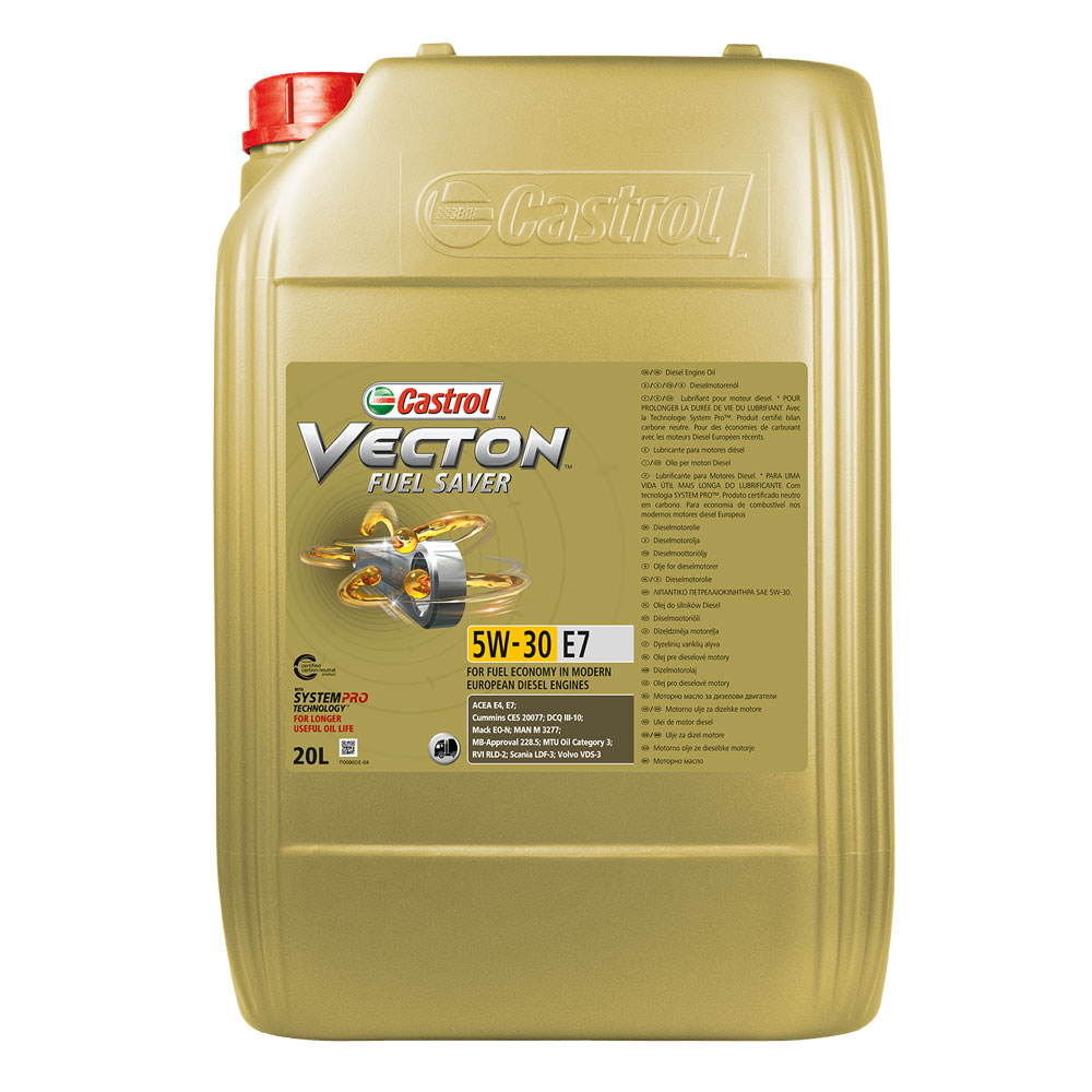 Castrol Vecton Fuel Saver 5W-30 E7 20 Ltr. Kaniste