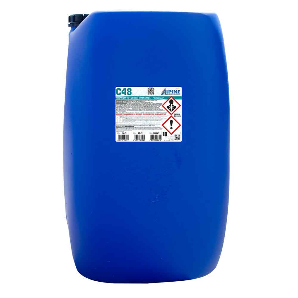Alpine Kühlerfrostschutz C48 (blau/grün) 60 Ltr. Fass