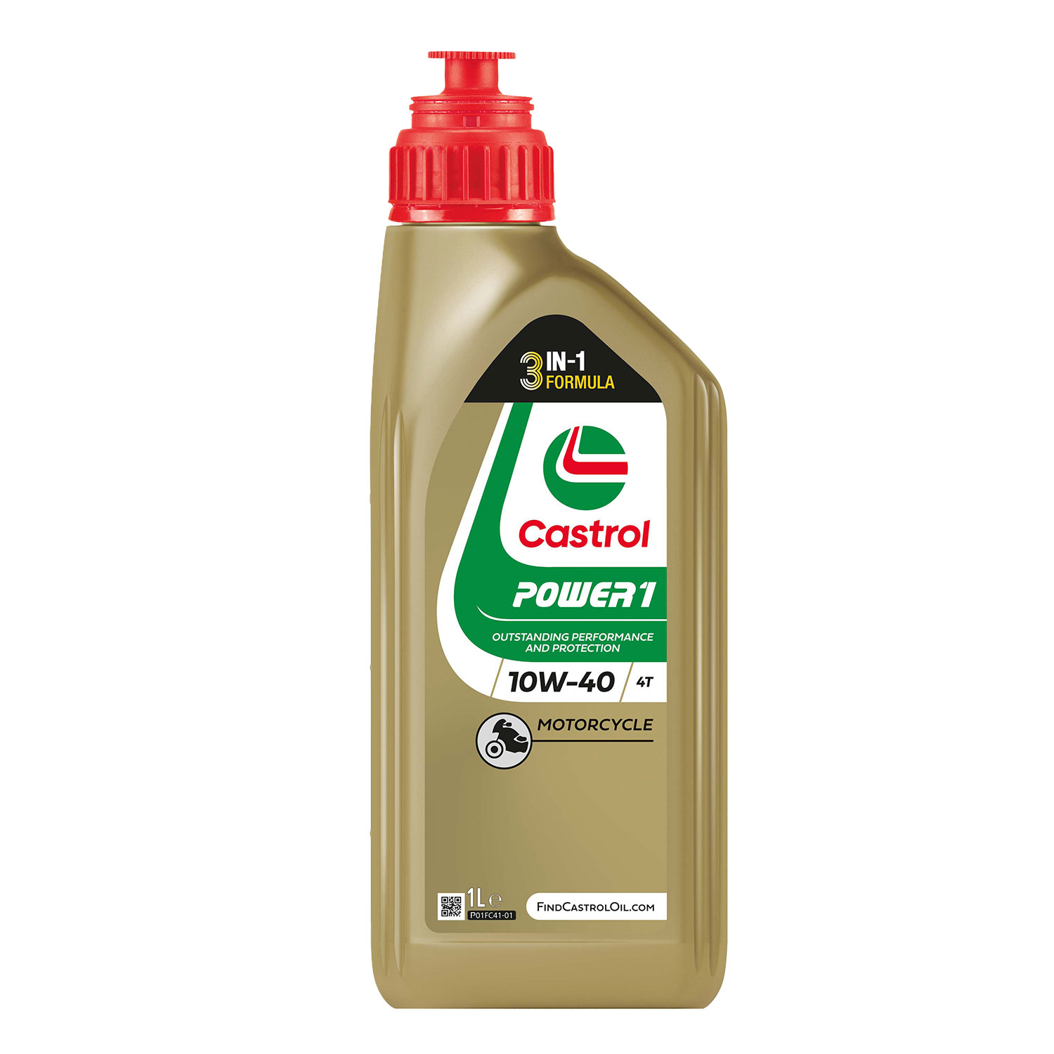 Castrol Power 1 4T 10W-40 (Piaggio) 1 Ltr. Dose