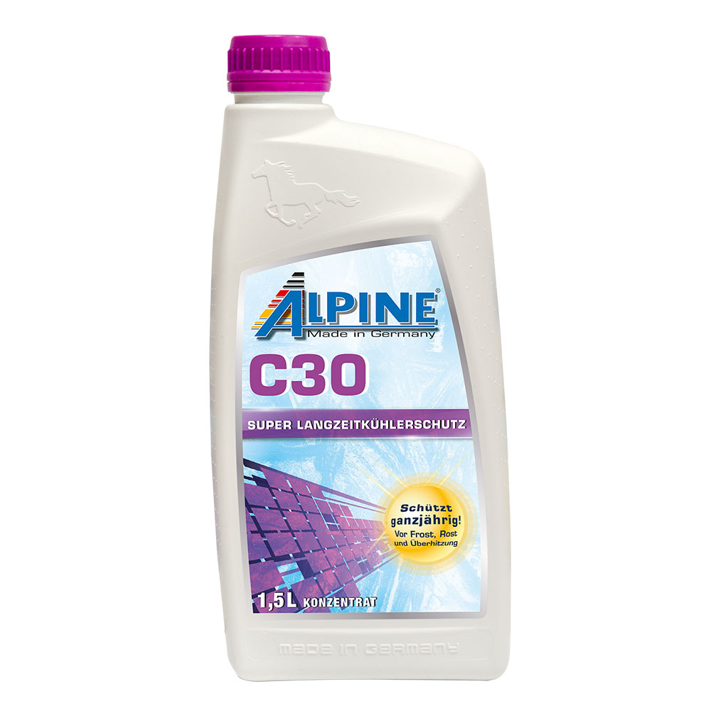 Alpine Kühlerfrostschutz C30 (violett) 1,5 Ltr. Dose